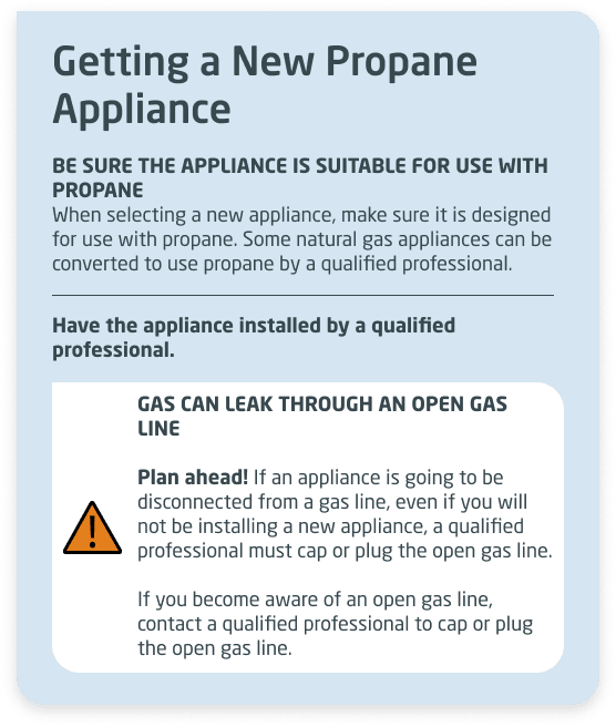 Tips when Getting a New Propane Appliance